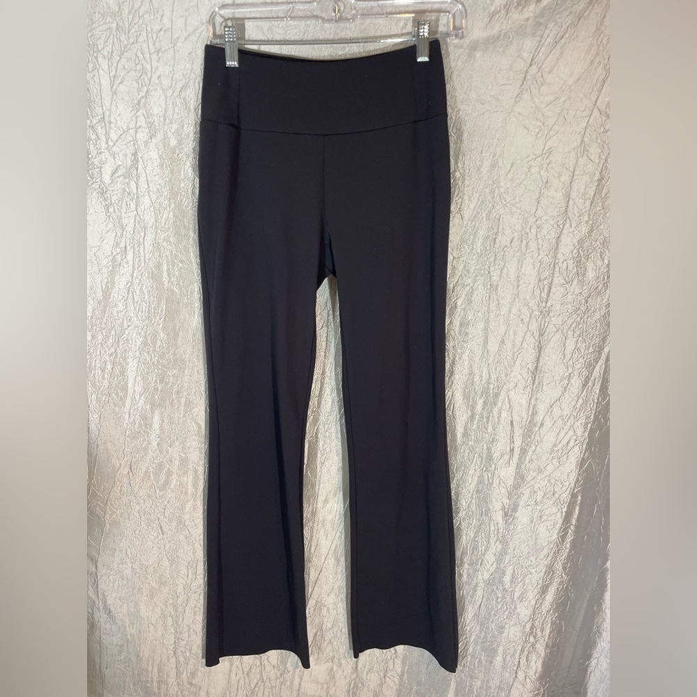 Reebok black flare workout pants M